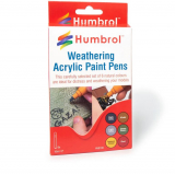 Weathering Acrylic Paint Pens - 6-teiliges Set für realistische Alterungseffekte
