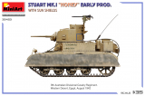 British Stuart Mk. I - Honey - Early Production - with Sun Shields - 1:35