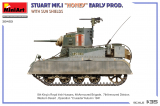 British Stuart Mk. I - Honey - Early Production - with Sun Shields - 1:35