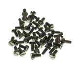 Stainless Steel M3 x 6 mm Slotted Flat Head Screws - 40 pieces