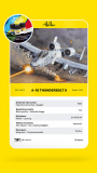 STARTER KIT US A-10 Thunderbolt II - 1:144