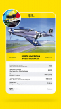 STARTER KIT North American P-51D Mustang - 1:72