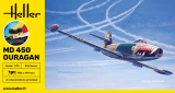 STARTER KIT Fouga MD 450 Ouragan - 1:72