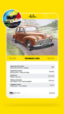 STARTER KIT Peugeot 203 - 1:43
