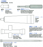 Tools-Bag (MT1,MT2, Grease, etc.) for Tamiya Sherman (56014)