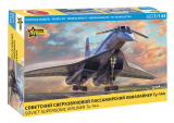 Tupolev Tu-144 - Soviet Supersonic Airliner - 1:144