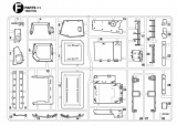 F Teile (F1-F30) für Tamiya Leopard 2A7V – 56046 / 56047 - 1:16
