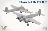 Henschel Hs 129 B-2 - with Interior Details / mit Innendetails - 1:48
