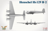 Henschel Hs 129 B-2 - with Interior Details / mit Innendetails - 1:48