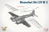 Henschel Hs 129 B-2 - with Interior Details / mit Innendetails - 1:48
