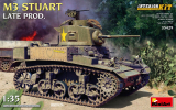 M3 Stuart - Late Production - mit Interieur - 1:35