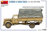 Deutscher 3t LKW 3,6-36S späte Produktion - 1:35