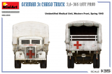 Deutscher 3t LKW 3,6-36S späte Produktion - 1:35