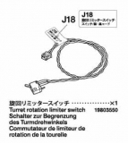 Turret Rotation limiter for Tamiya Leopard 2A7V 56046 / 56047 - 1/16