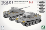 Tiger I Initial Production - 4in1 - sPzAbt. 502 - 1/35
