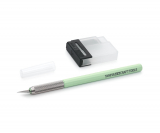 Bastelmesser / Skalpell mit 25 Klingen - Mintgrün