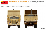 Feldküche auf 3,6-36S 3t LKW PmQ600-Type - 1/35