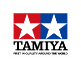 TAMIYA - Logo Sticker - 115 x 90 mm