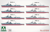 Destroyer Box - Soviet Destroyer PR.7 + PLA Navy Type 07 Destroyer + SY-1 Missile Launcher & Missile - 1:350