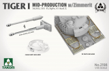 Tiger I - Mittlere Produktion mit Zimmerit - B-Ware - 1:35