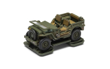 Willys MB Jeep with Trailer and 6 Pdr. Gun - 1:72