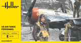 US Air Force Personnel – Pilots & Ground Crew - 1:72