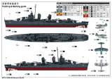 USS Stevens DD-479 - Destroyer - 1:200