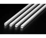 Plastikprofil - Viereck / Vierkant Rohr - 5mm - 40cm - 5 Stück