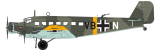 Junkers Ju52/3m g4e - 1:72
