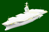 USS Gerald R. Ford - CVN-78 - US Aircraft Carrier - 1:350