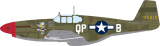 P-51B Mustang - Royal Hybrid - 1:32