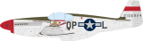 P-51B Mustang - Royal Hybrid - 1:32