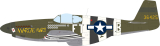 P-51B Mustang - Royal Hybrid - 1:32