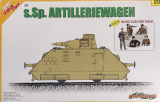 s.Sp. Artilleriewagen + Tank Crew 1944/45 - Rarität - 1:35