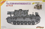 15cm Sturm-Infanteriegeschütz 33 auf Panzer III + German 6th Army Stalingrad 1942/43 - Rarität - 1:35
