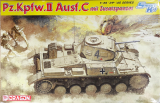 Panzerkampfwagen II Ausf. C mit Zusatzpanzer - Rarität - 1:35