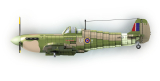 Iron Maiden Spitfire MK.II Aces High - Brick System - 1/18