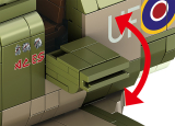 Iron Maiden Spitfire MK.II Aces High - Brick System - 1/18