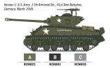 Sherman M4A3E8 Fury - Starter Set - Easy Paint - 1:56