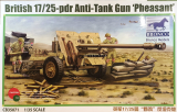 British 17/25 pdr Anti-Tank Gun Pheasant - 1:35