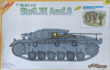 Sturmgeschütz III Ausf. B + Wehrmacht Infantry - Rarität - 1:35