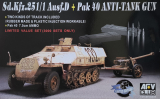 Sd.Kfz. 251/1 Ausf. D + Pak 40 Anti-Tank Gun - Limited - Rarität - 1:35
