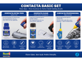 Contacta Basic Set - Plastikkleber für Modellbau - 3 Stück