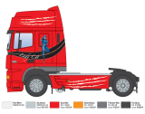DAF XF 95 Super Space Cab - 1:24