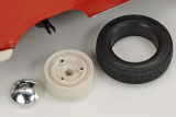 Volkswagen Typ 2 (T1) - Samba - rot/weiß – Clic Loc - 1:24