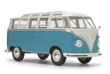 Volkswagen Typ 2 (T1) - Samba - blau/weiß – Clic Loc - 1:24