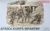 Afrika Korps Infantry - Rarität - 1:35