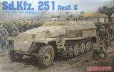 Sd.Kfz. 251 Ausf. C - Rarität - 1:35