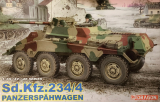Sd.Kfz. 234/4 - Panzerspähwagen - Rarität - 1:35