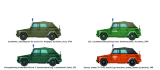 Kurierwagen Typ 181 - Blue light Version - 1:35